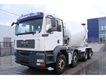 Concrete mixer truck MAN TGA 32.400 BB + MIXER STETTER: picture 1