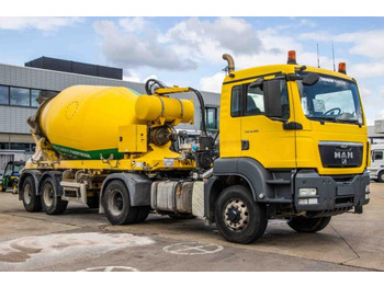 Concrete mixer truck MAN TGS 18.360 BLS-4X4H+MIXER 10 m3: picture 2