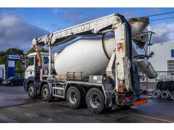 Concrete mixer truck MAN TGS 32.360 BB + BAND/TAPIS/BELT T40: picture 4