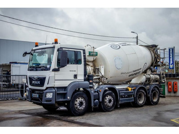 Concrete mixer truck MAN TGS 32.360 BB+MIXER 9M³: picture 1