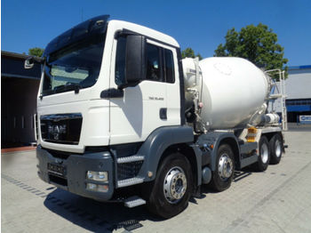 Concrete mixer truck MAN TGS 35.400 Betonmischer 9 cbm Liebherr, Euro 5: picture 1