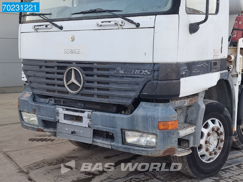 Concrete mixer truck Mercedes-Benz Actros 3240 8X4 Incomplete Putzmeister PUMI 7m3 mixer Big-Axle Euro 2: picture 19