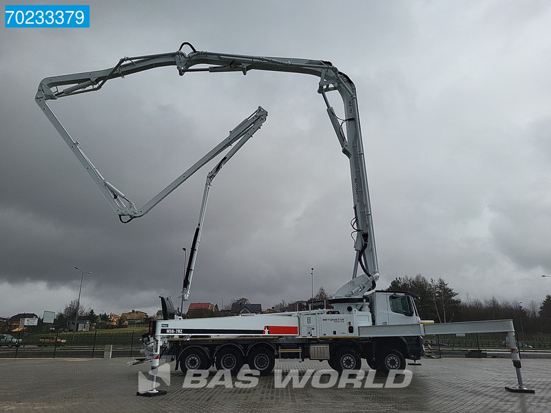 New Concrete pump truck Mercedes-Benz Arocs 4458 10X4 NEW! 58 Mtrs Pump 58.16-7RZ Big-Axle Euro 6: picture 7