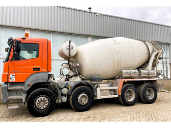 Concrete mixer truck Mercedes-Benz Axor 3236 8x4 Betonmixer ca. 9m³: picture 1