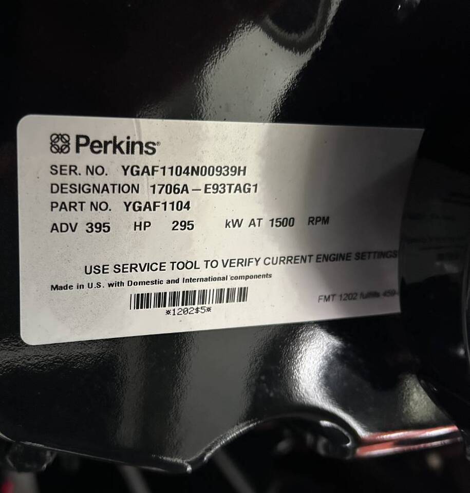Generator set Perkins 1706A-E93TAG1 - 330 kVA Generator - DPX-19811: picture 16