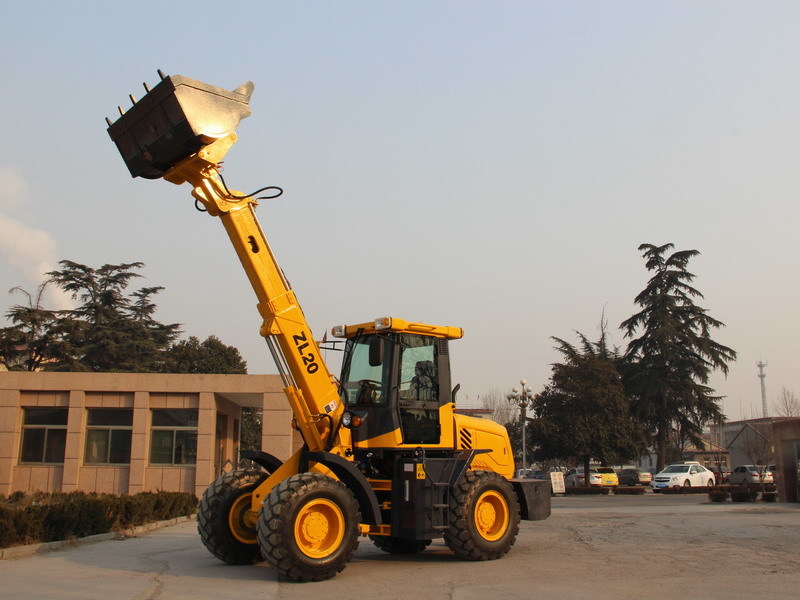 New Telescopic wheel loader Qingdao Promising Telescopic Loader with CE ZL20: picture 8