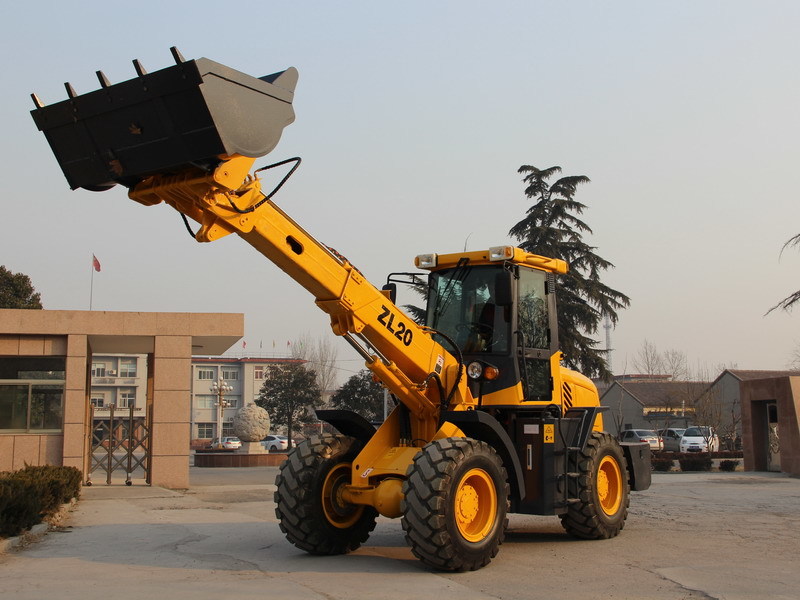 New Telescopic wheel loader Qingdao Promising Telescopic Loader with CE ZL20: picture 7