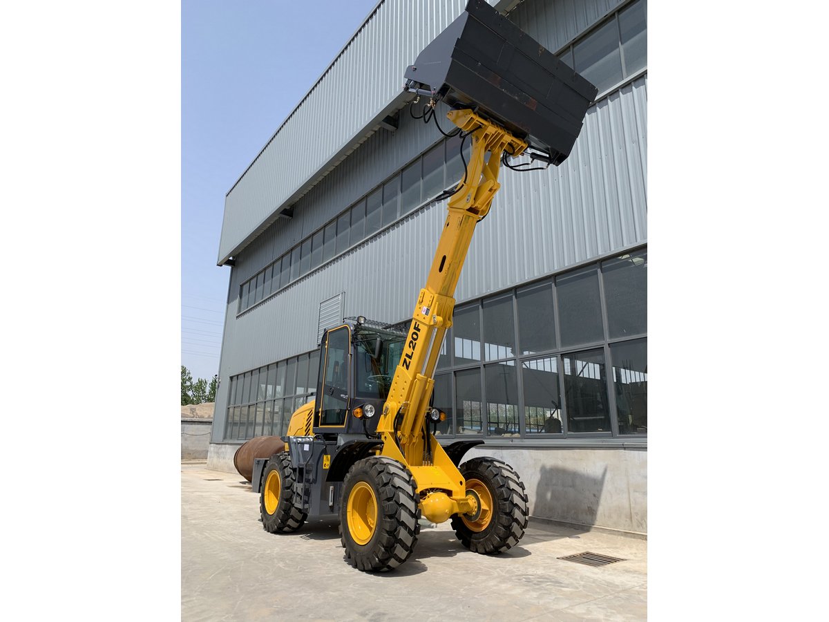 New Telescopic wheel loader Qingdao Promising Telescopic Loader with CE ZL20: picture 4