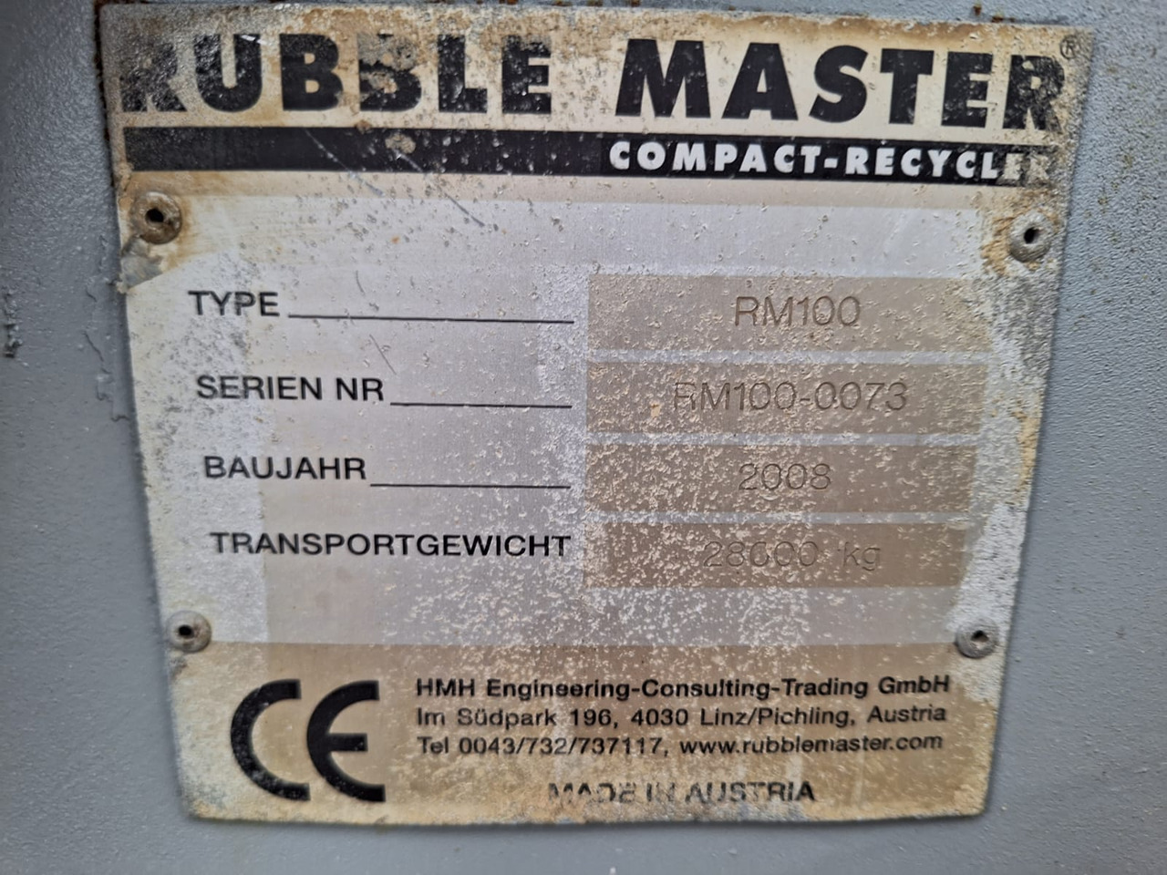 Mobile crusher RUBBLE MASTER RM 100: picture 7