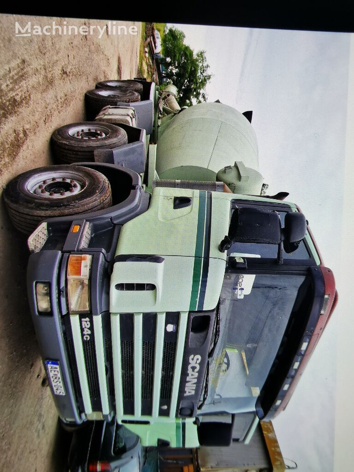 Concrete mixer truck Scania 124 420: picture 18