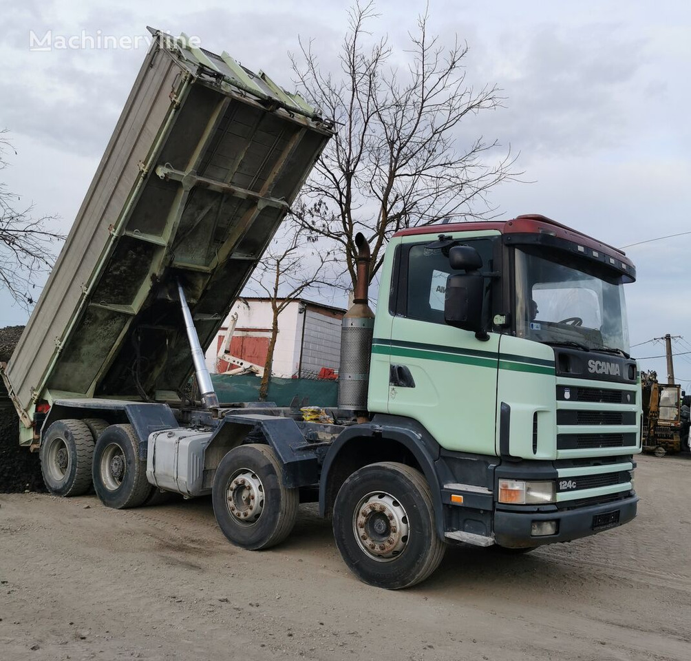 Concrete mixer truck Scania 124 420: picture 11