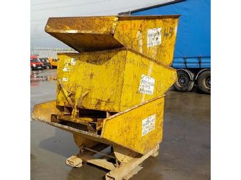 Concrete mixer truck Tipping Skip to suit Forklift (3 of): picture 1