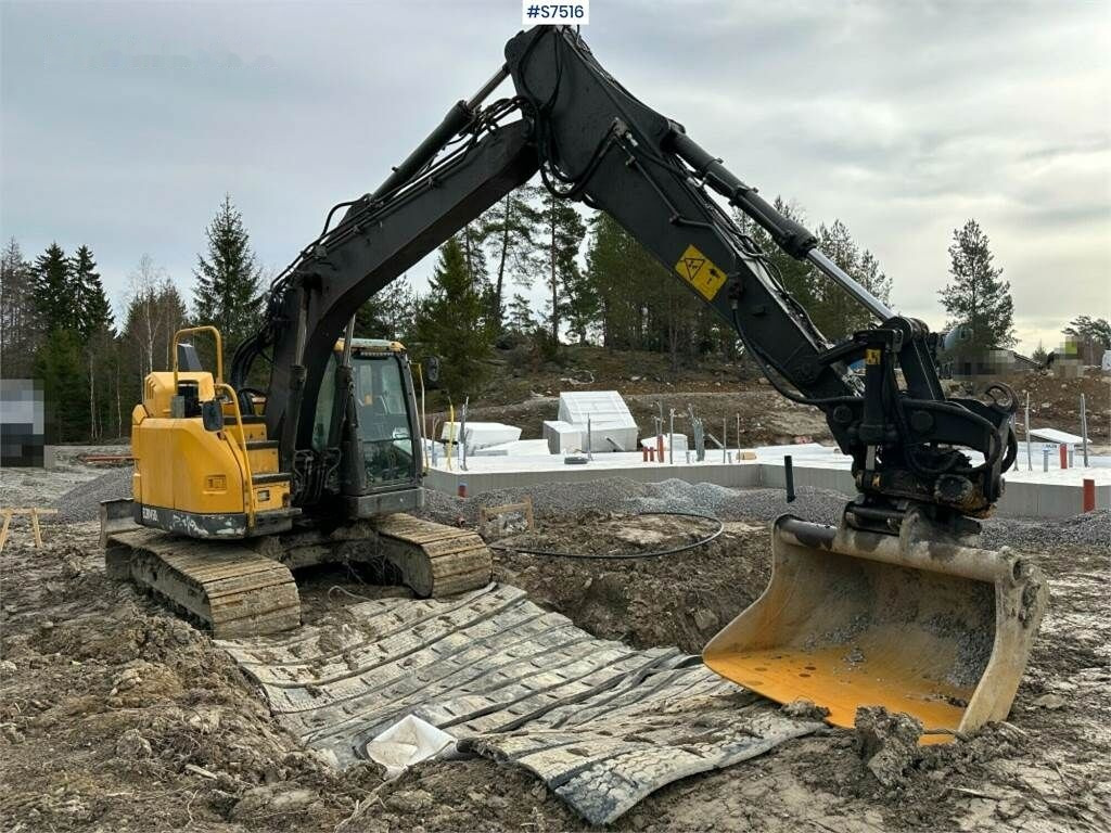 Crawler excavator Volvo ECR145DL Crawler excavator with rotor and buckets: picture 7
