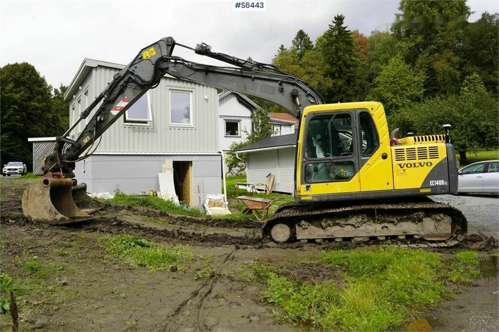 New Crawler excavator Volvo EC 140 BLC Excavator New swing bearing: picture 28