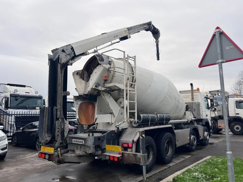 Concrete mixer truck Volvo FM 410 5 UNITS - 8X4 MIXER 9m3 + LIEBHERR CONVEY: picture 6