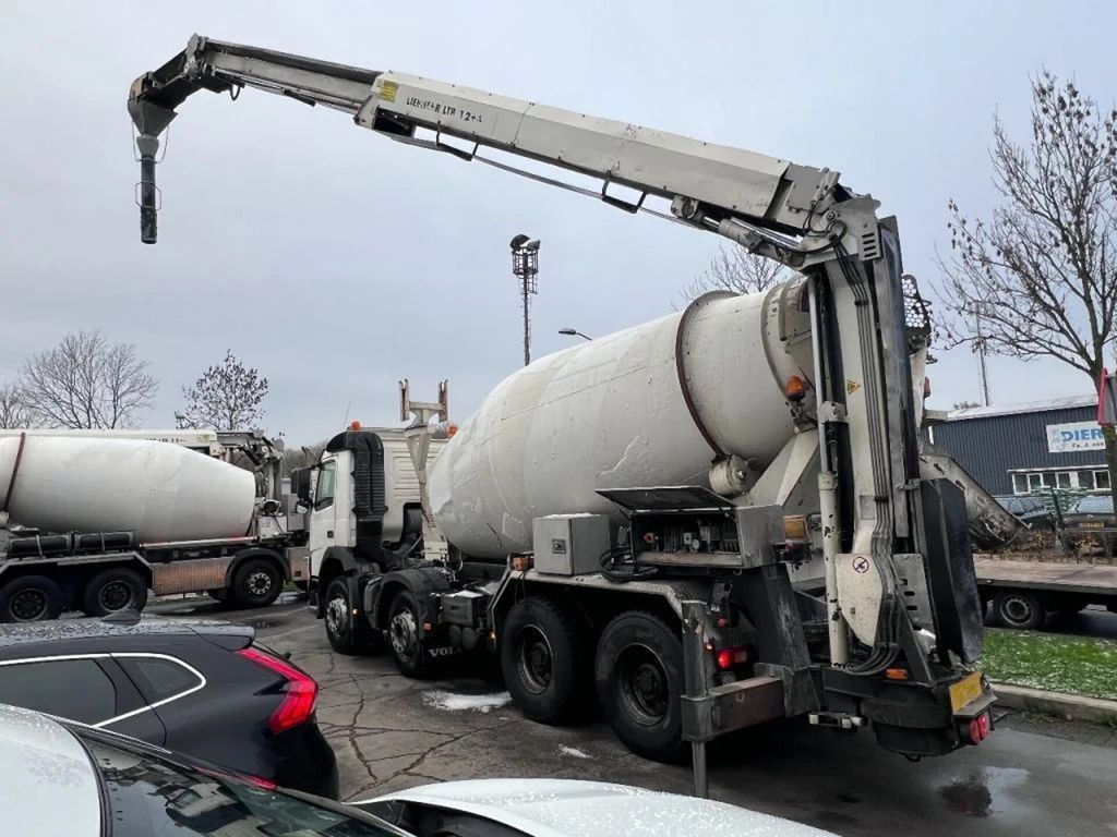 Concrete mixer truck Volvo FM 410 5 UNITS - 8X4 MIXER 9m3 + LIEBHERR CONVEY: picture 8