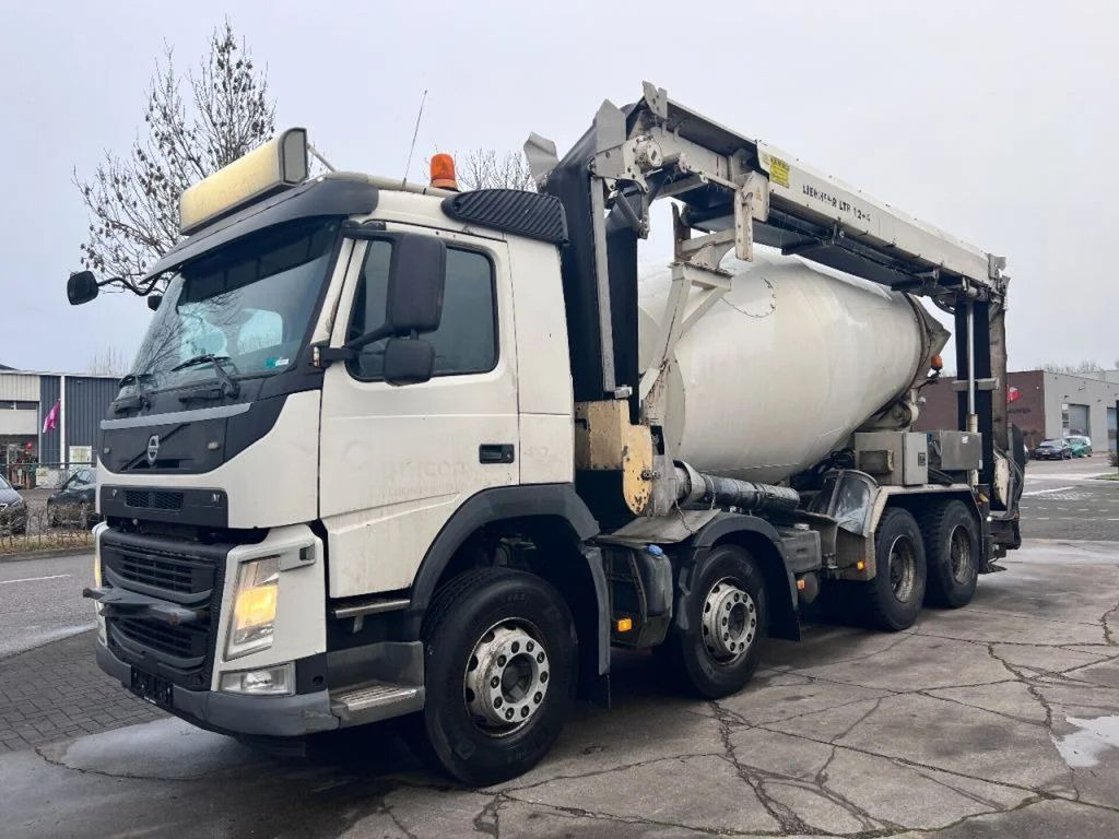 Concrete mixer truck Volvo FM 410 5 UNITS - 8X4 MIXER 9m3 + LIEBHERR CONVEY: picture 9