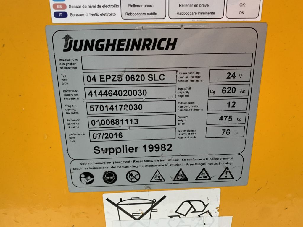 Order picker Jungheinrich EKS110: picture 6