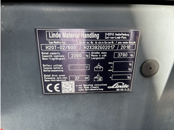 LPG forklift Linde H20T-02/600: picture 4