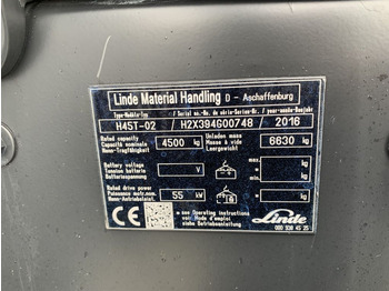 LPG forklift Linde H45T-02: picture 4