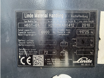 LPG forklift Linde H60T-01: picture 4