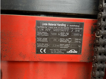 Stacker Linde L14AP: picture 4