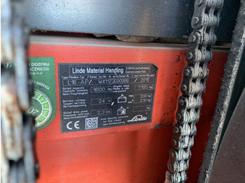 Stacker Linde L16AP: picture 4