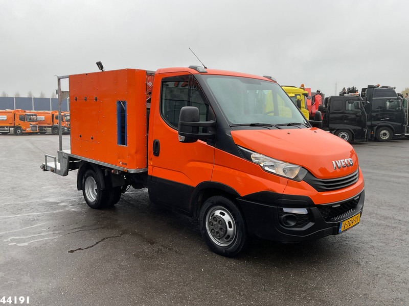 Vacuum truck Iveco Daily 35C14 Euro 6 ROM Toilet servicewagen: picture 4