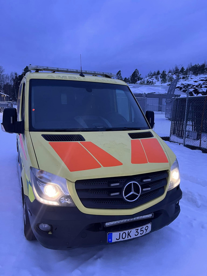 Ambulance MERCEDES-BENZ Sprinter 319 3.0 ambulance/krankenwagen: picture 3