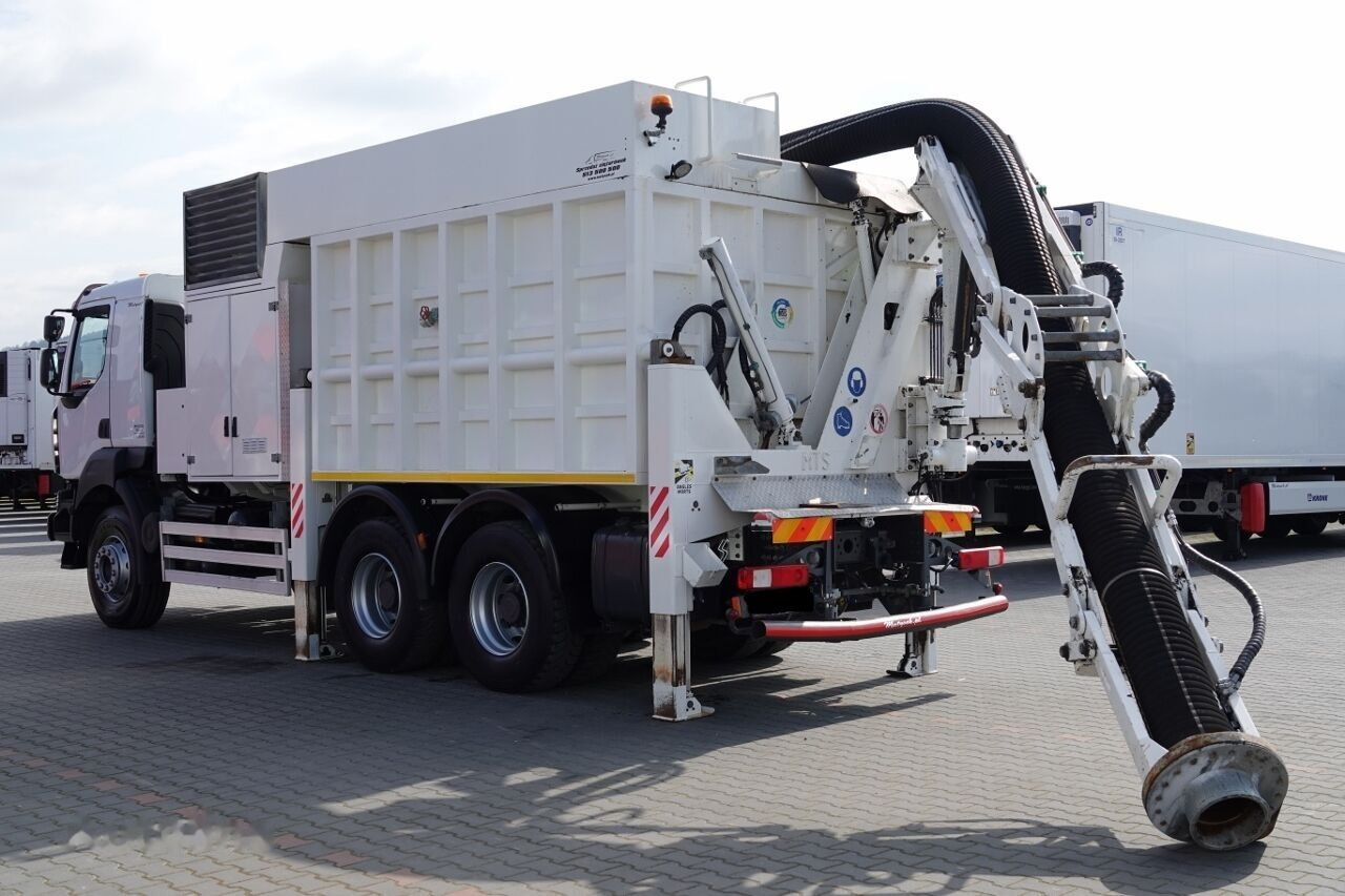 Vacuum truck Renault Kerax 450 Combination sewer cleaner 6x4: picture 4