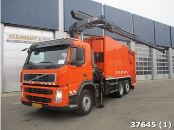 Garbage truck Volvo FM 330 EEV Hiab 21 ton/meter laadkraan: picture 1