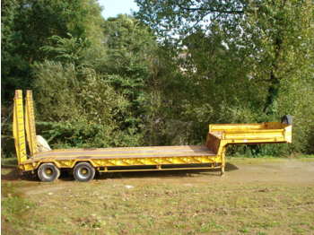 Low loader semi-trailer for transportation of heavy machinery ACTM 2 ESSIEUX PORTE ENGIN: picture 1