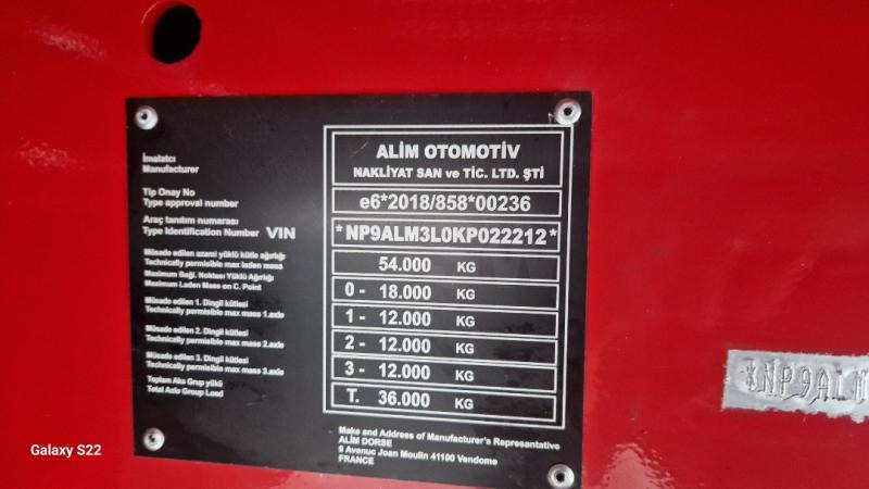 New Low loader semi-trailer Alim porte engins 3 essieux: picture 7