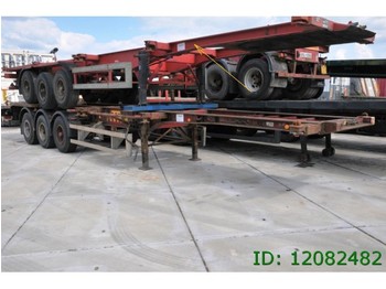 Container transporter/ Swap body semi-trailer Blumhardt 40 F. / Springs / 12 Locks: picture 1