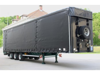 Curtainsider semi-trailer DINKEL DSAPP 39000 HUBDACH VERBREITBAR 4 Meter CODE XL: picture 1
