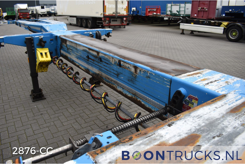 Container transporter/ Swap body semi-trailer D-Tec FLEXITRAILER | 2x20-30-40-45ft HC * 3x EXTENDABLE * NL TRAILER: picture 9
