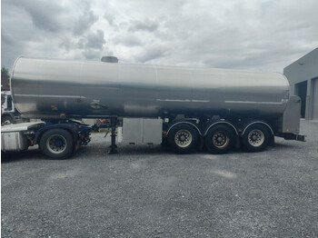 Tank semi-trailer for transportation of milk ETA TANK IN STAINLESS STEEL INSULATED - 29000 L: picture 3