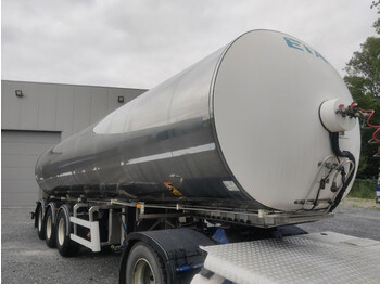 Tank semi-trailer for transportation of milk ETA TANK IN STAINLESS STEEL INSULATED - 29000 L: picture 2