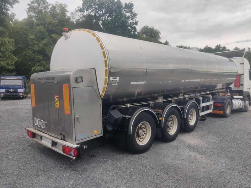 Tank semi-trailer for transportation of milk ETA TANK IN STAINLESS STEEL INSULATED - 29000 L: picture 7
