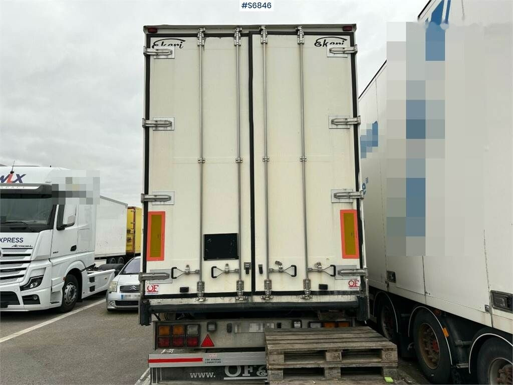 Refrigerator semi-trailer Ekeri L-3 Refrigerated trailer with opening side: picture 6