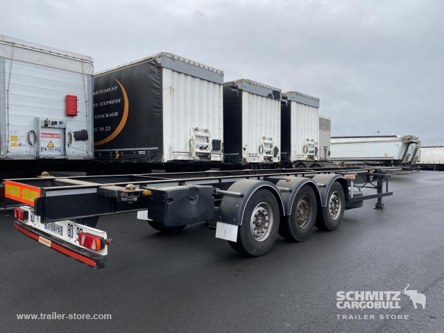 Container transporter/ Swap body semi-trailer FRUEHAUF Containerchassis Standard: picture 3