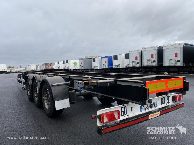 Container transporter/ Swap body semi-trailer FRUEHAUF Containerchassis Standard: picture 6