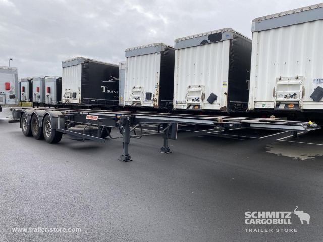 Container transporter/ Swap body semi-trailer FRUEHAUF Containerchassis Standard: picture 5