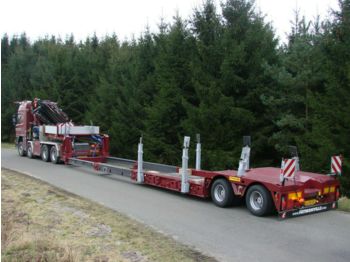 Low loader semi-trailer Faymonville Tiefbett  2 x ausziehbar: picture 1