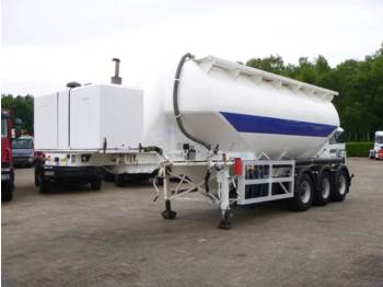 Tank semi-trailer for transportation of flour Feldbinder Bulk tank alu 34 m3 + engine: picture 1