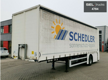 Curtainsider semi-trailer Fellechner SF11-L21/1 Achs/hydr. Zwangsgelenkt: picture 2