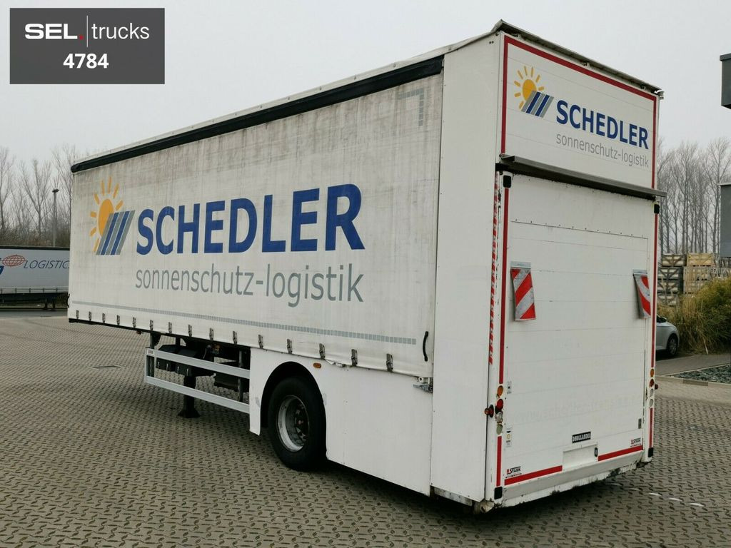 Curtainsider semi-trailer Fellechner SF11-L21/1 Achs/hydr. Zwangsgelenkt: picture 8