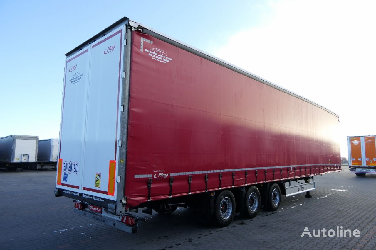 Curtainsider semi-trailer Fliegl CURTAINSIDER / MEGA / LIFTED ROOF / COILMULD / LIFTED AXLE / 202: picture 6