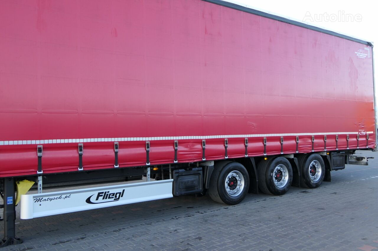 Curtainsider semi-trailer Fliegl CURTAINSIDER / MEGA / LIFTED ROOF / COILMULD / LIFTED AXLE / 202: picture 24