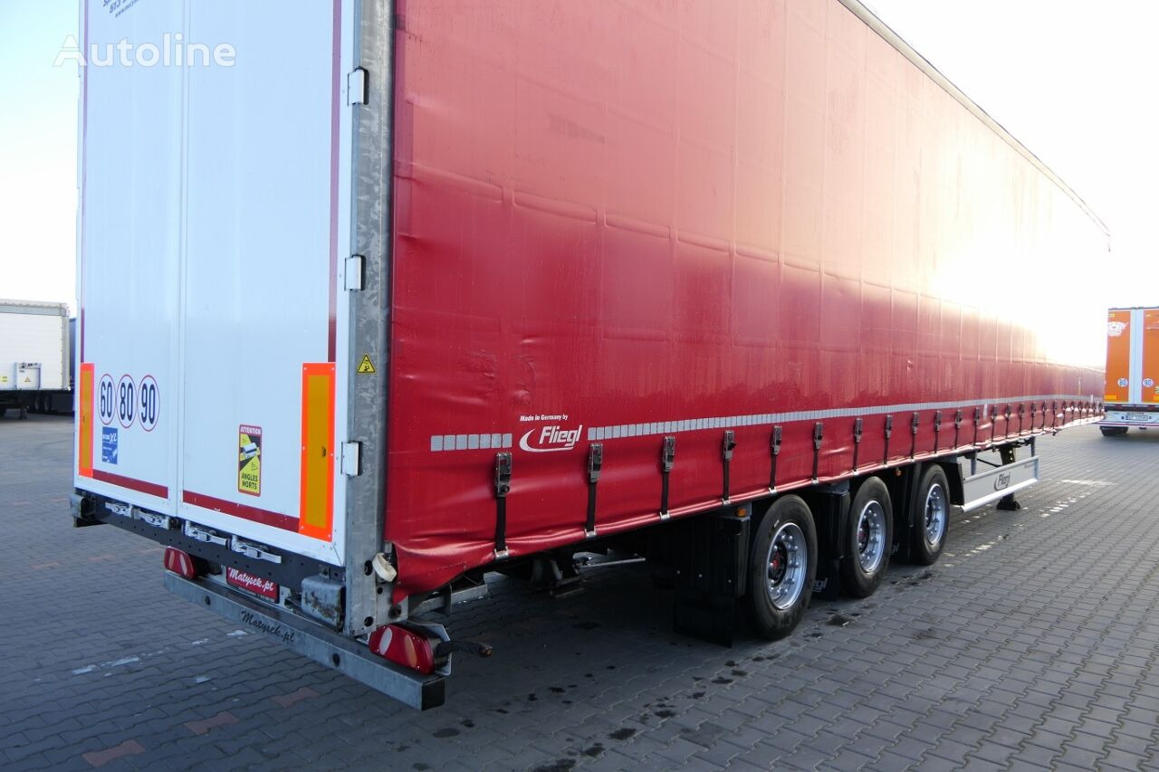 Curtainsider semi-trailer Fliegl CURTAINSIDER / MEGA / LIFTED ROOF / COILMULD / LIFTED AXLE / 202: picture 12